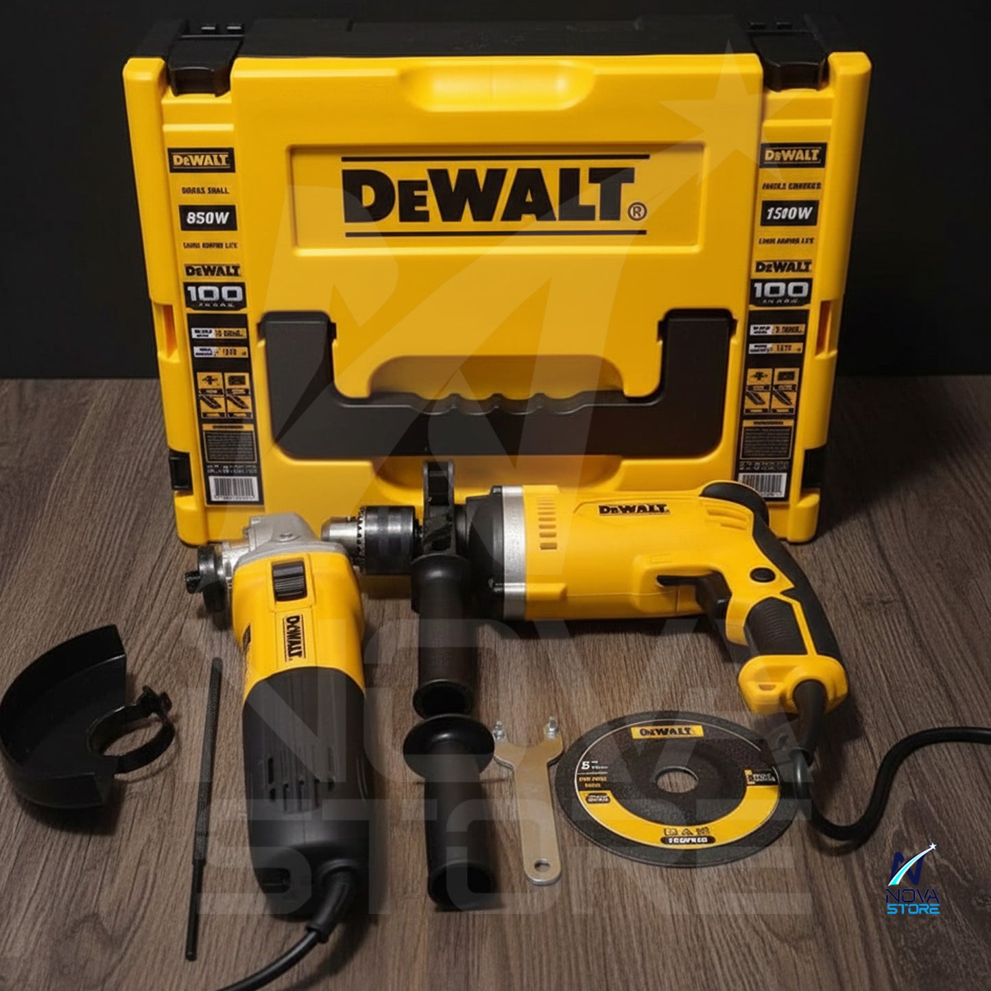 SUPER COMBO TALADRO Y PULIDORA DEWALT 2X1