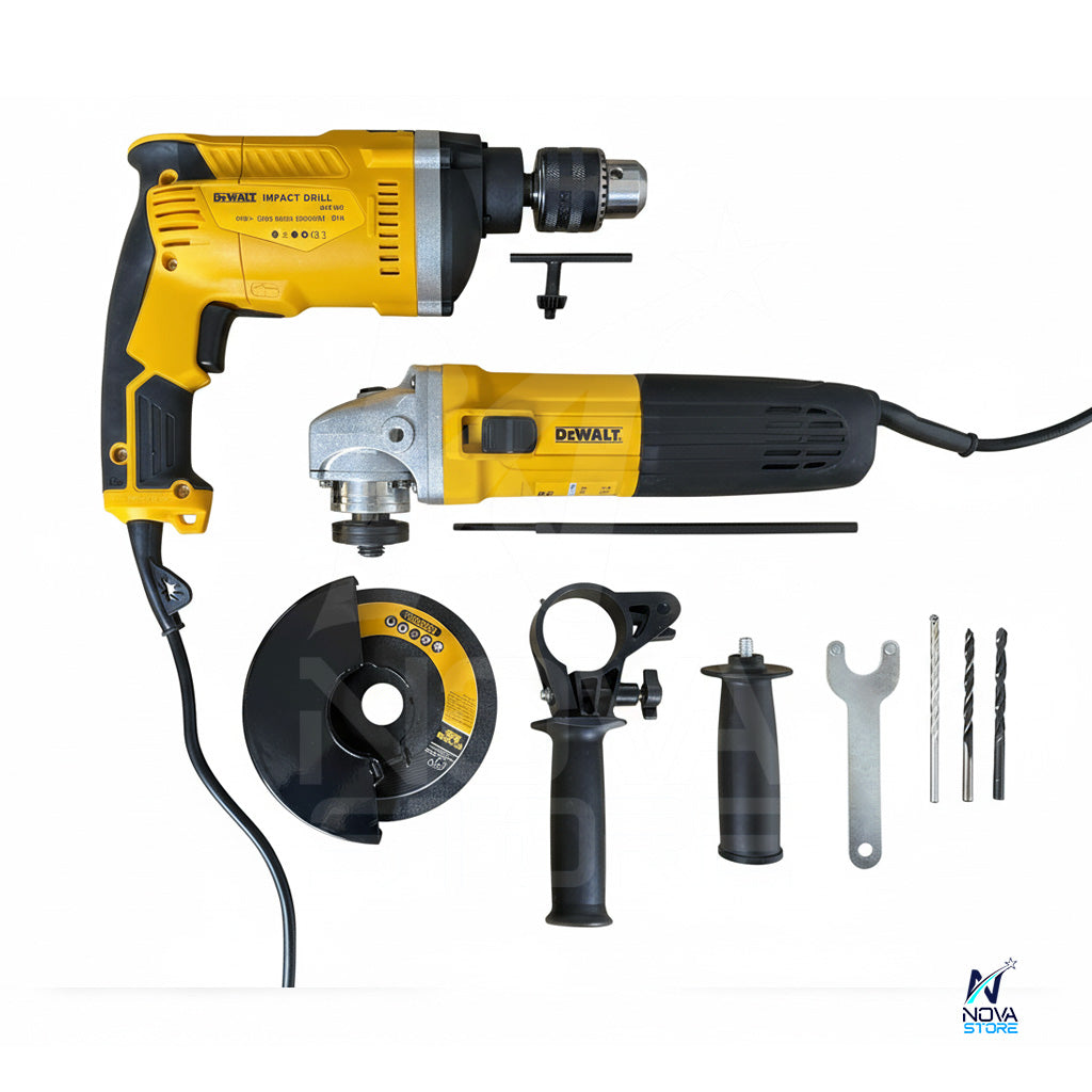 SUPER COMBO TALADRO Y PULIDORA DEWALT 2X1