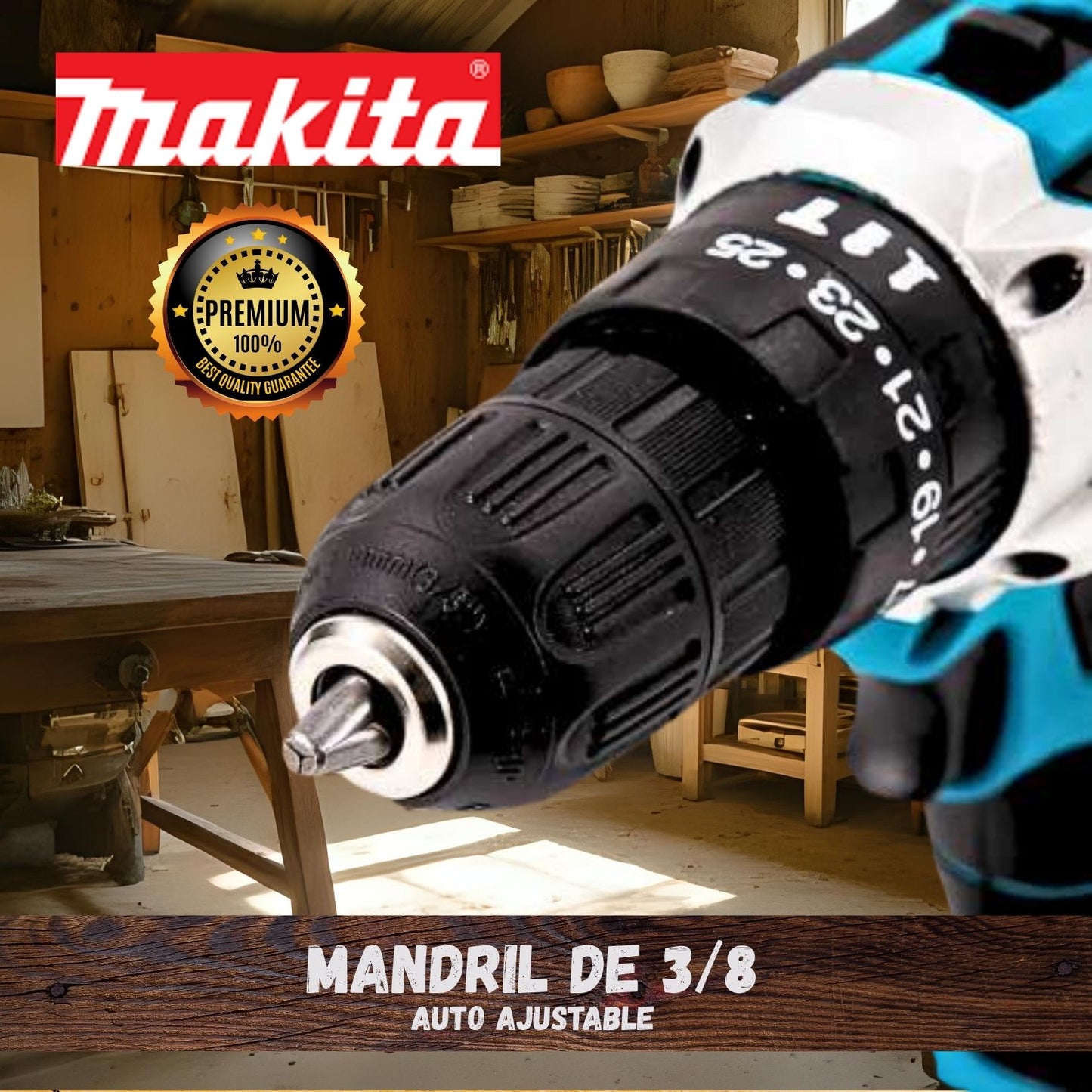 POTENTE TALADRO ROTOMARTILLO MAKITA DE 36 V