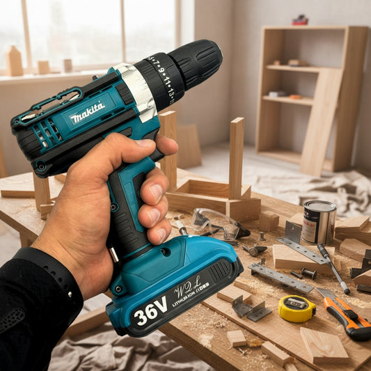 POTENTE TALADRO ROTOMARTILLO MAKITA DE 36 V